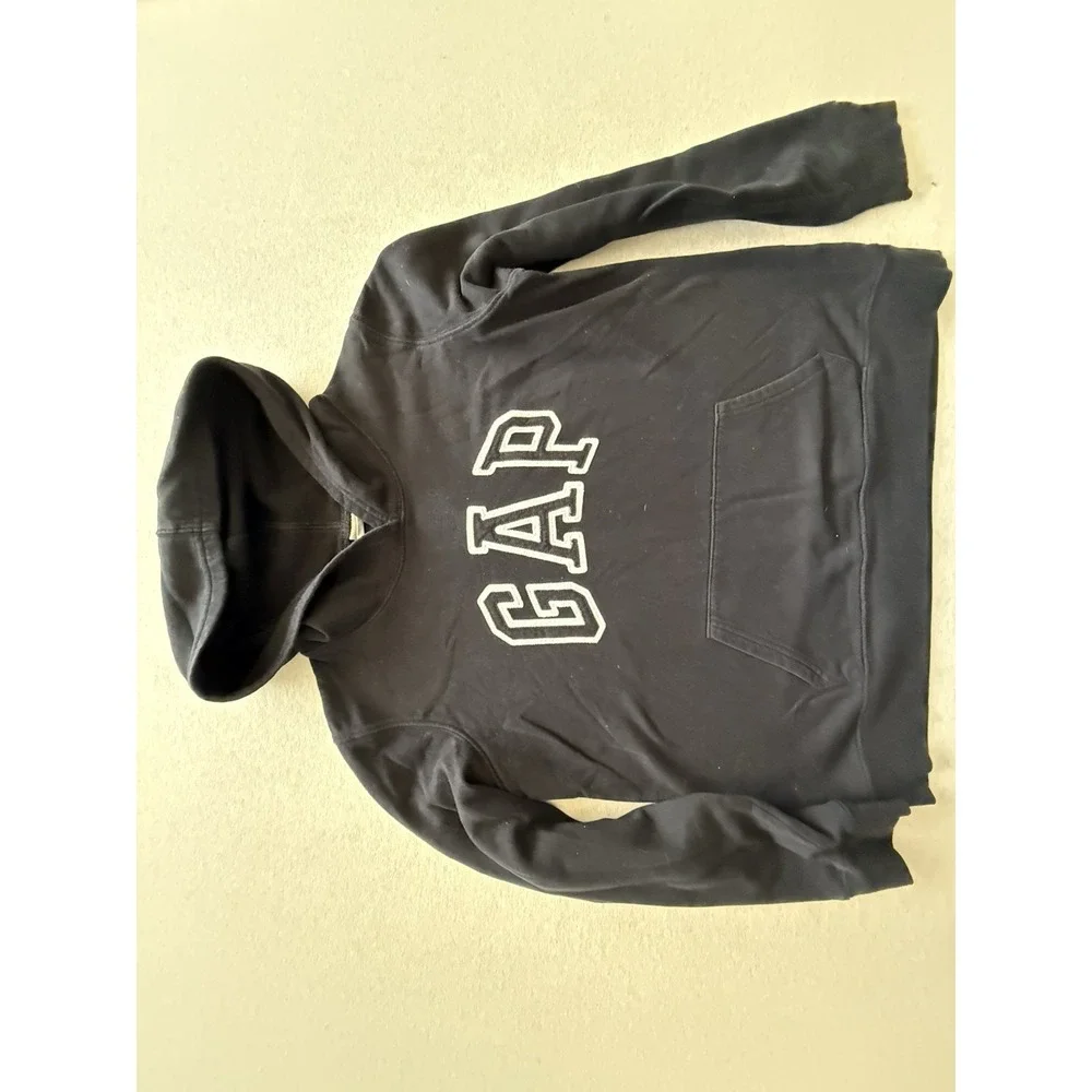 Gap Kids Medium Black Pull Over Hoodie Sweater